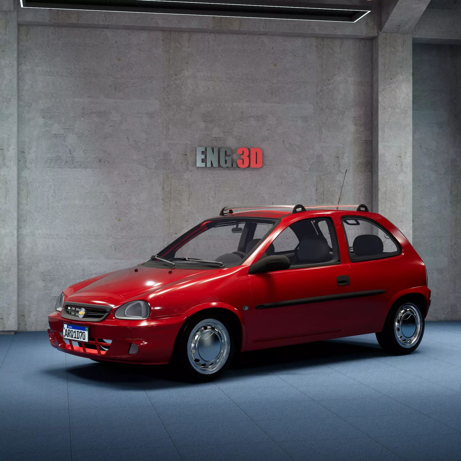 Corsa-1995-GSi-16v-Vermelho